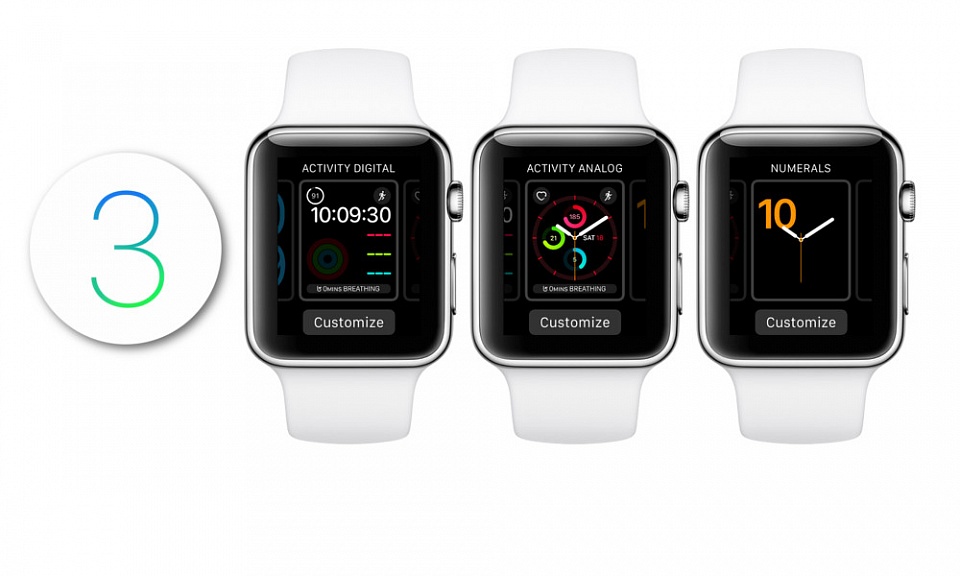 Черный интерфейс для iOS 10.3, вопреки слухам, оказался режимом «Кинотеатр» в новой iOS Apple Watch 3.2